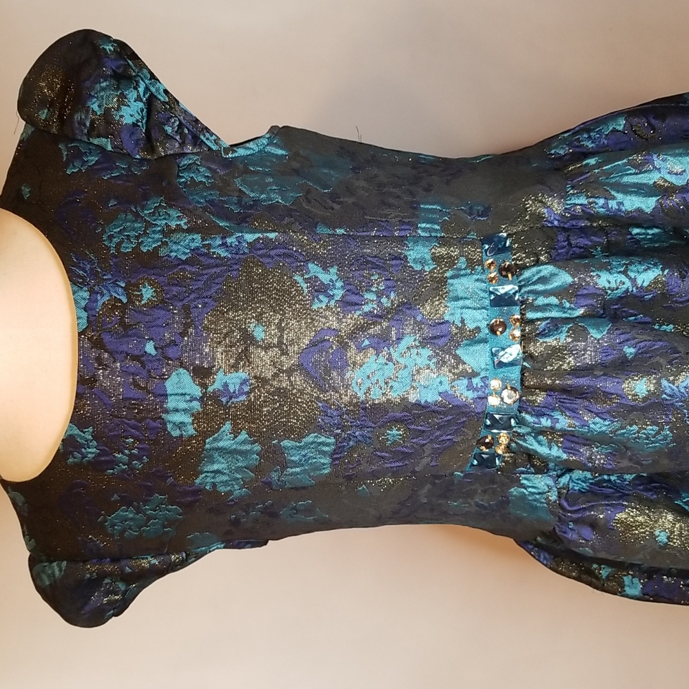 Brocade Formal Dress